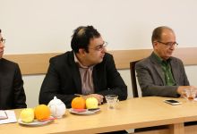 گزارش تصویری دیدار هیات رئیسه دانشگاه با رئیس و اعضاء هیأت علمی دانشکده کامپیوتر و فناوری اطلاعات 
